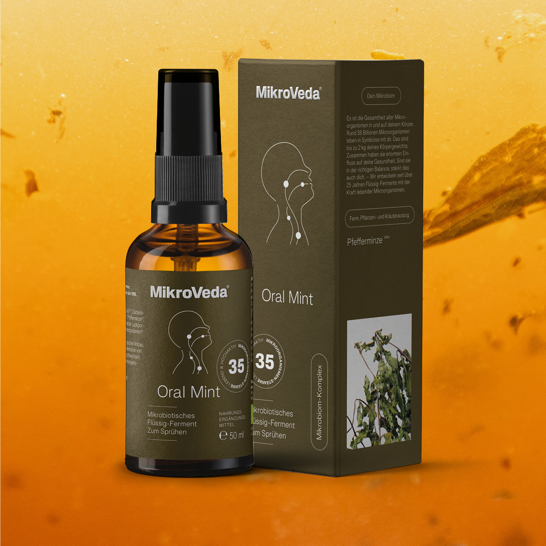 Kopie von MikroVeda ORAL MINT Mikrobiotisches Mundspray Bio 50 ml #1