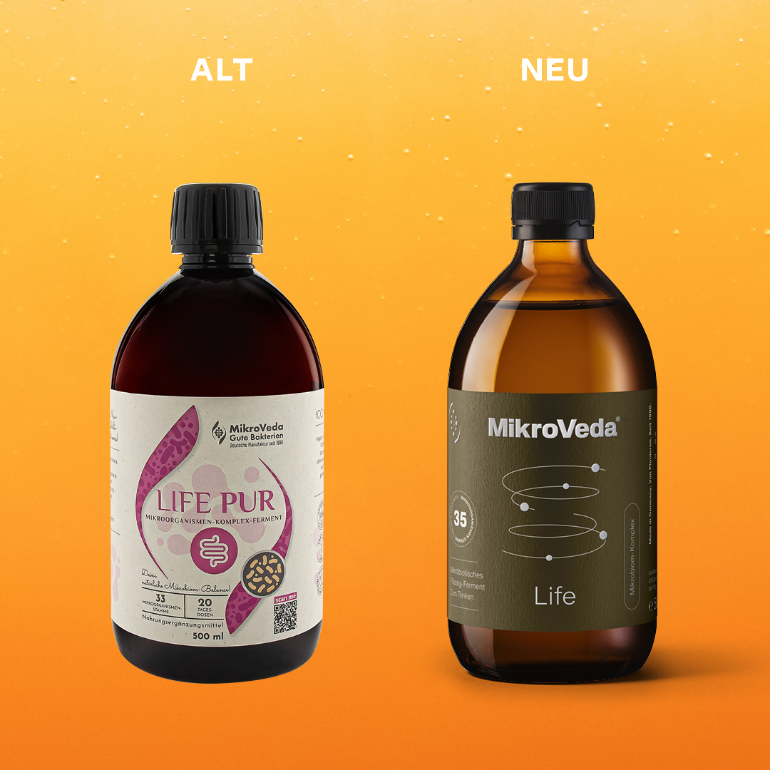 Kopie von MikroVeda LIFE MikrobiomKomplex Bio 0,5 Liter Glas, DE-ÖKO-037 #1