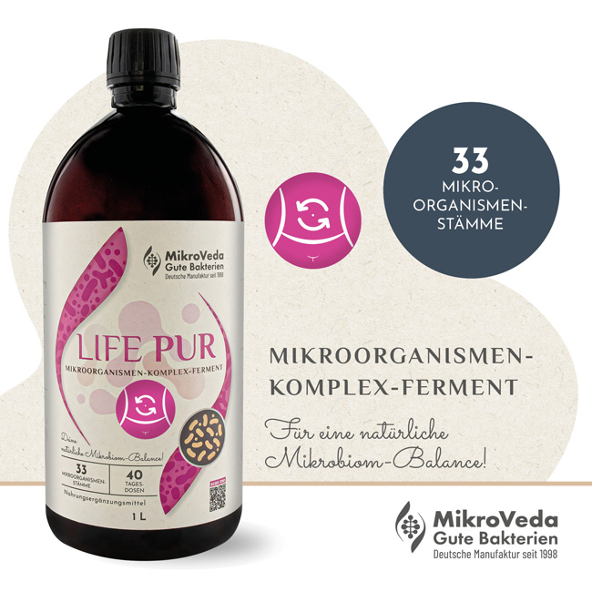 MikroVeda LIFE PUR Organic Microorganisms Complex Ferment