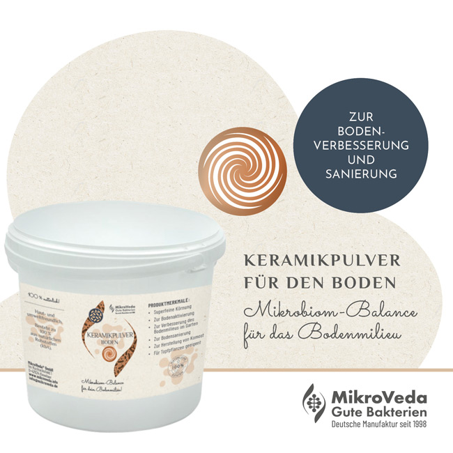 MikroVeda Keramikpulver für Böden 500 g