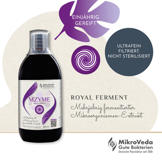 MZYME - Royal Ferment - einjährig gereift 0,5 Liter Flasche (Derzeit vergriffen - Ende Oktober wieder lieferbar. Vorbestellung möglich!)
