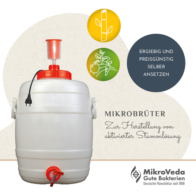 Mikrobrüter 30 Liter zur Selbstaktivierung