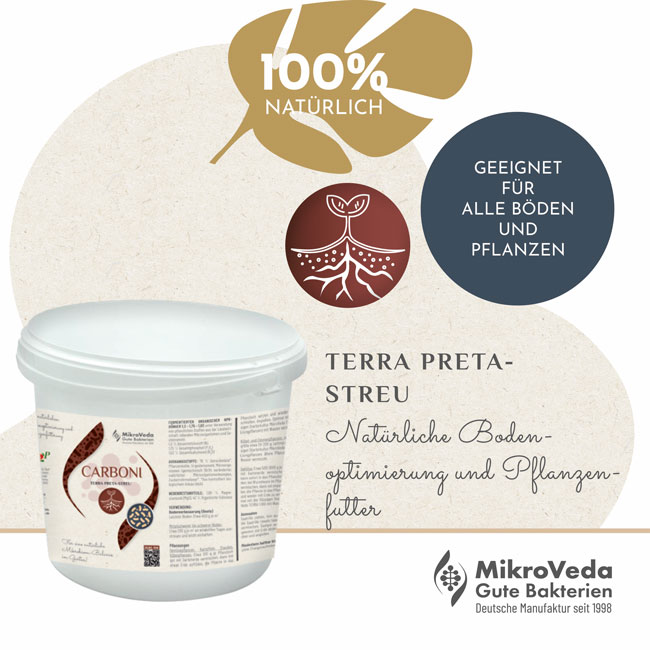 MikroVeda CARBONI Terra Preta Streu  