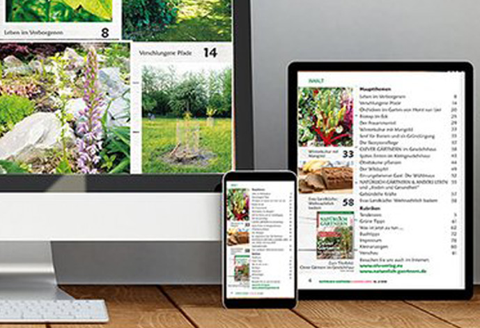 ePaper Natürlich Gärtnern Abonnement 6 Ausgaben