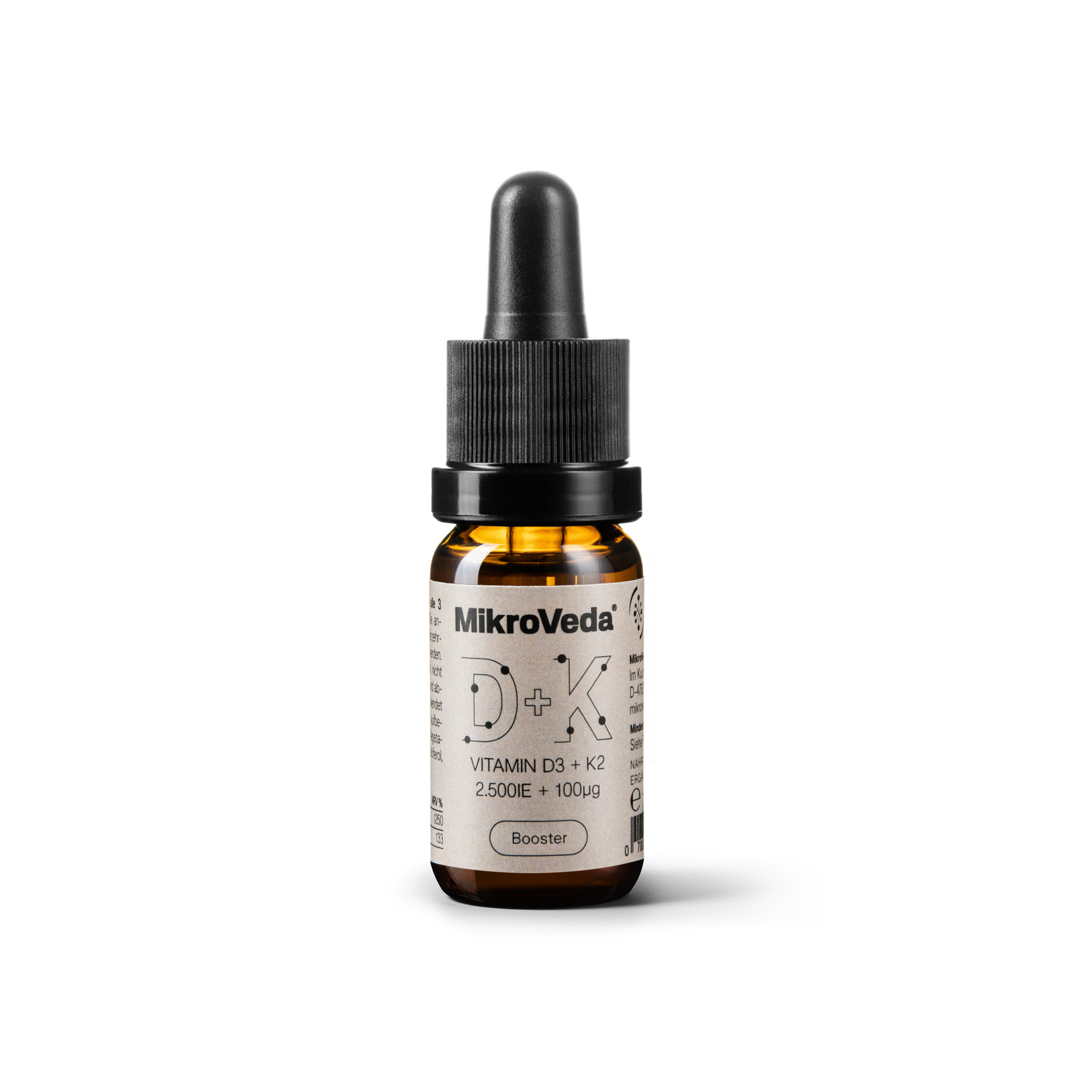 Vitamin D3 + K2 MK7, 2.500 IE + 100 µg