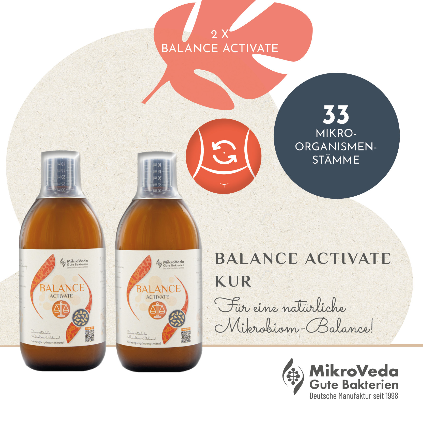 MikroVeda DARM AUFBAU KUR - BALANCE ACTIVATE DE-ÖKO-037